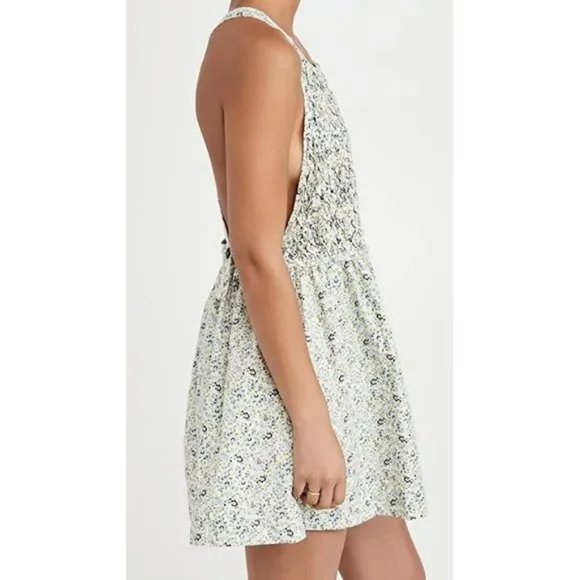 FREE PEOPLE Women's Petunia Mini Dress, Tea Combo, Floral, M - Picture 3 of 6